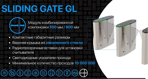 Скоростные турникеты Swing Gate