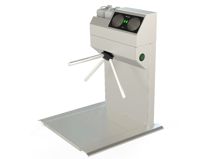 Мобильная платформа для временной установки турникета AVIR 800