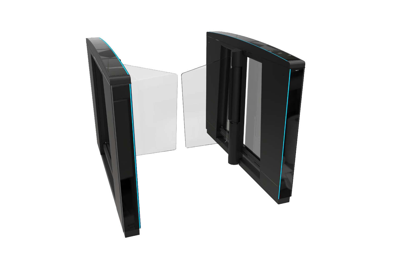 Боковой модуль распашного турникета PG 0490, ширина прохода 900 мм, (левый или правый) Master