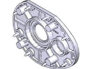 Правая крышка редуктора C-BX (арт119RICX026)