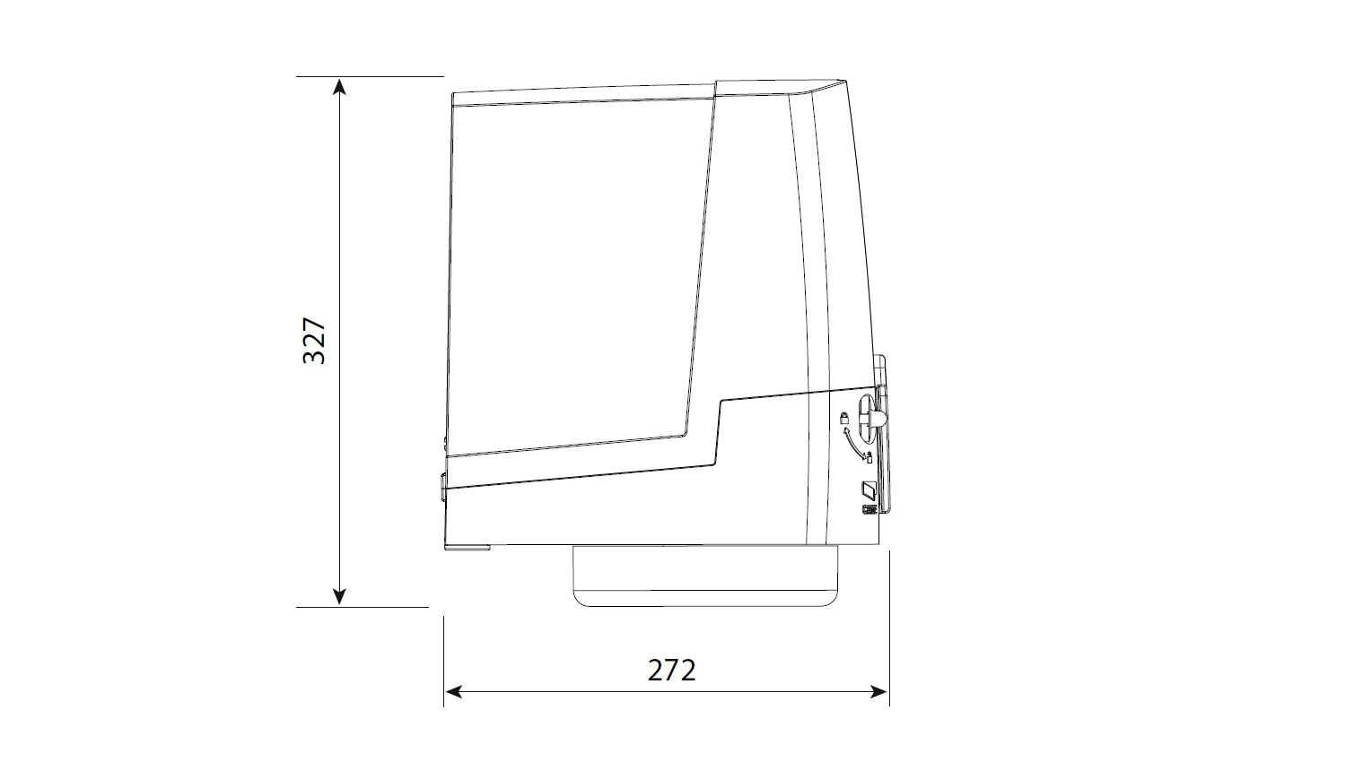 Привод 24В с блоком управления, энкодером с функцией контроля движения и обнаружения препятствий и механическими упорами рычага (2 из 4)