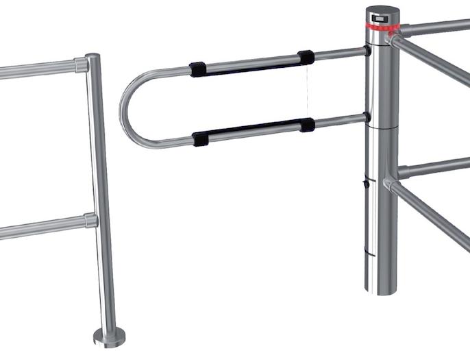 Турникет-калитка моторизованная SALOON 40 со створкой 900 мм (3 из 4)