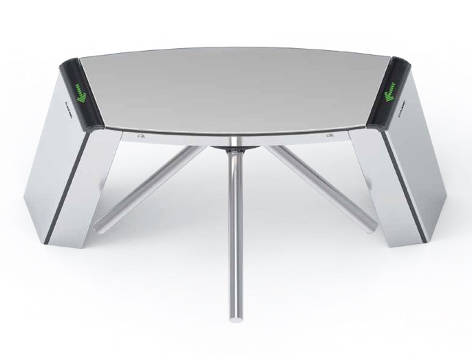 Турникет тумбовый моторизованный XVIA с автоматической системой антипаники (4 из 9)