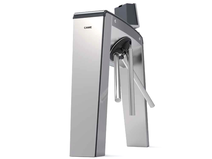 Турникет тумбовый моторизованный XVIA с автоматической системой антипаники (6 из 9)