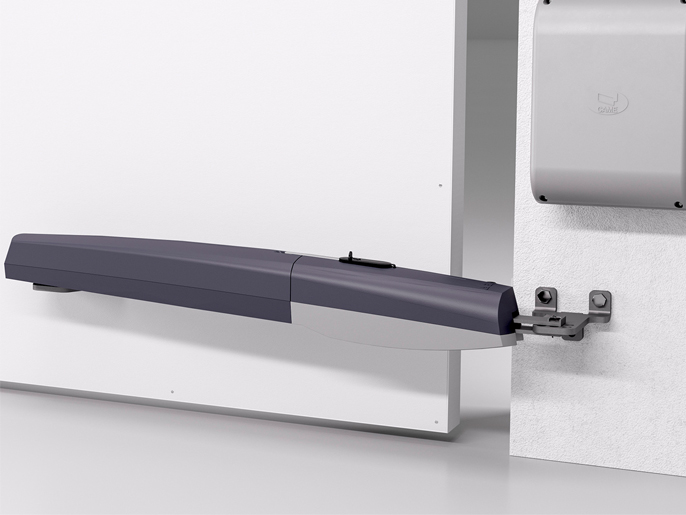 Комплект автоматики для распашных ворот на основе привода AXL20DGS (блок управления ZL60, радиоуправление, фотоэлементы) (3 из 6)