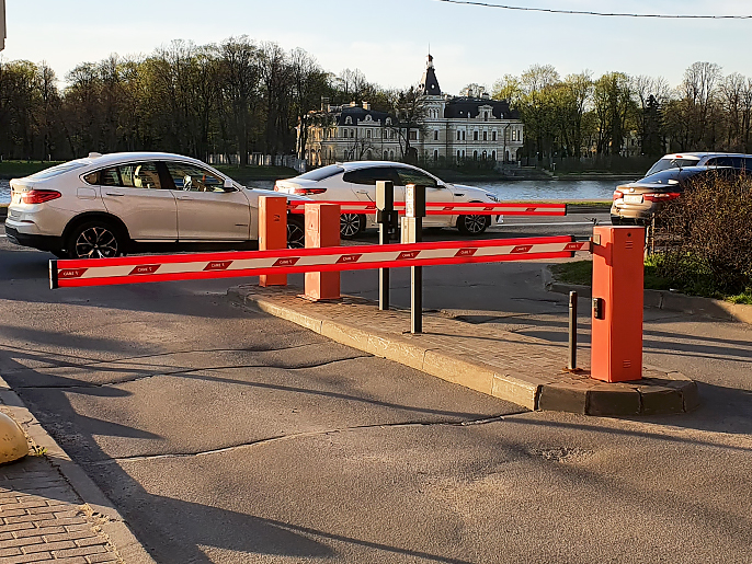 Комплект шлагбаума GARD 4000 (тумба, стрела, светоотражающие наклейки, накладки на стрелу) (3 из 4)