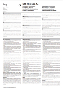 Инструкция по установке ETI/miniSER XIP