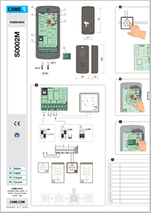 Блок электроники кодонаборных клавиатур S0002M